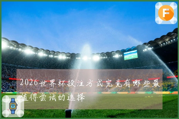 2026世界杯投注方式究竟有哪些最值得尝试的选择