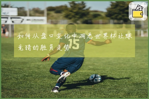 如何从盘口变化中洞悉世界杯让球竞猜的胜负走势